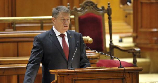 Parlament: Discursul președintelui Klaus Iohannis în plenul reunit