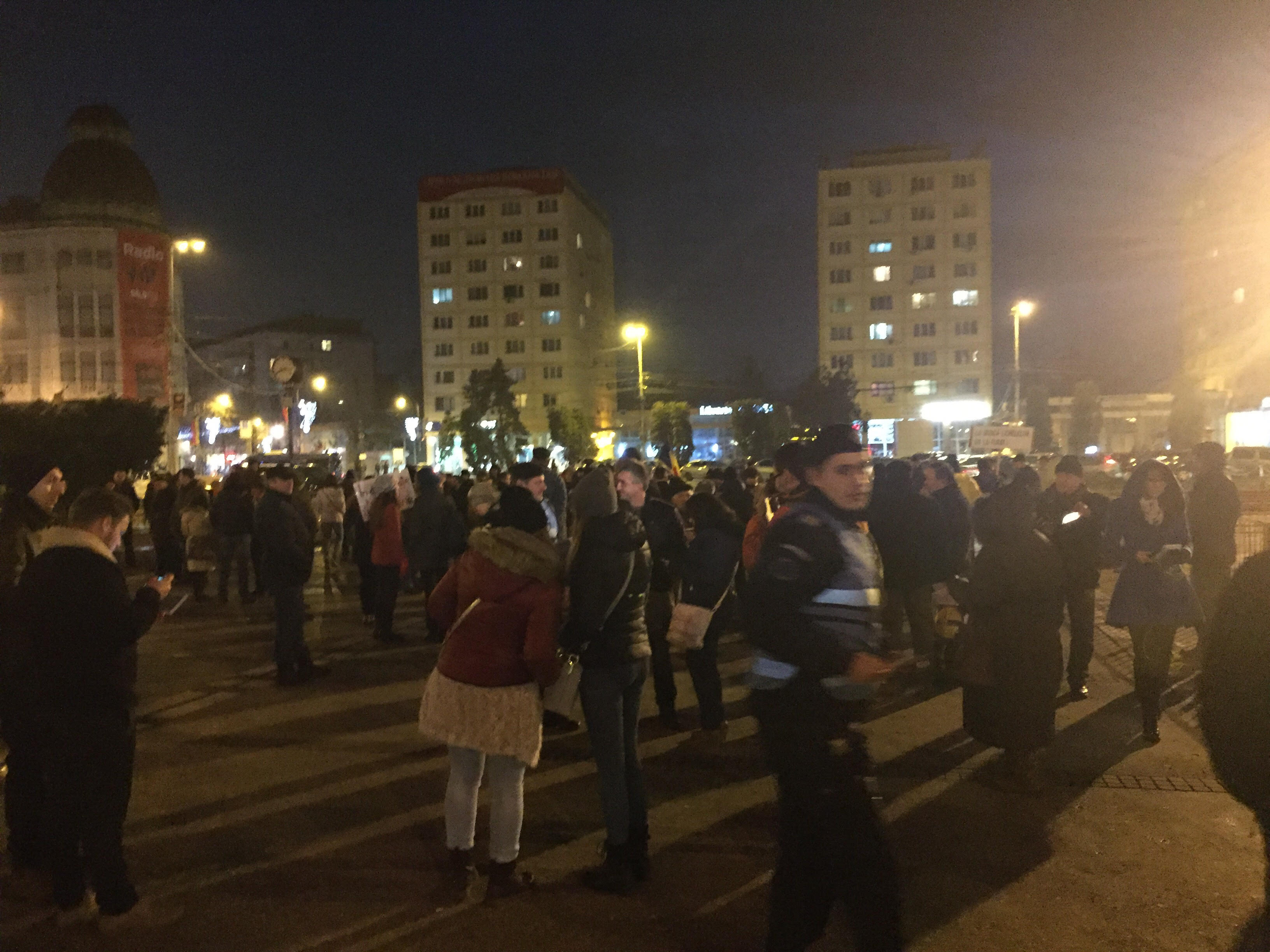 (LIVE TEXT/ FOTO) A cincea zi de proteste la Iași