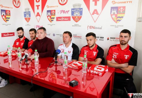 Fotbal: UTA ”Bătrâna Doamnă” Arad, al doilea palmares din România după Dinamo, susţine conducerea clubului