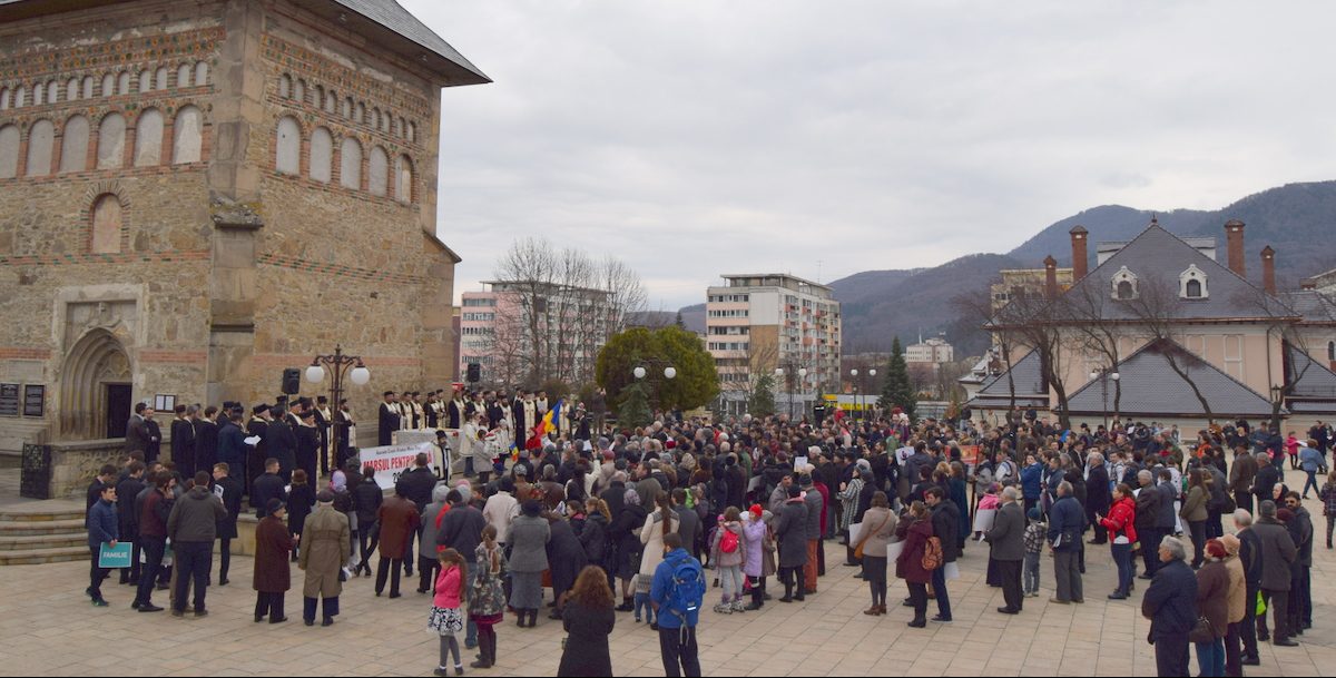 Piatra Neamţ: Marşul pentru viaţă