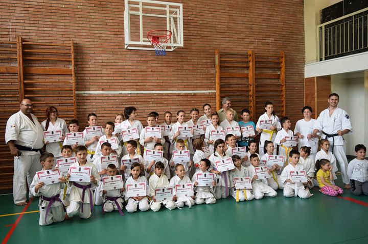 Participare extrem de numeroasă la un concurs regional de karate în comuna ieșeană Erbiceni