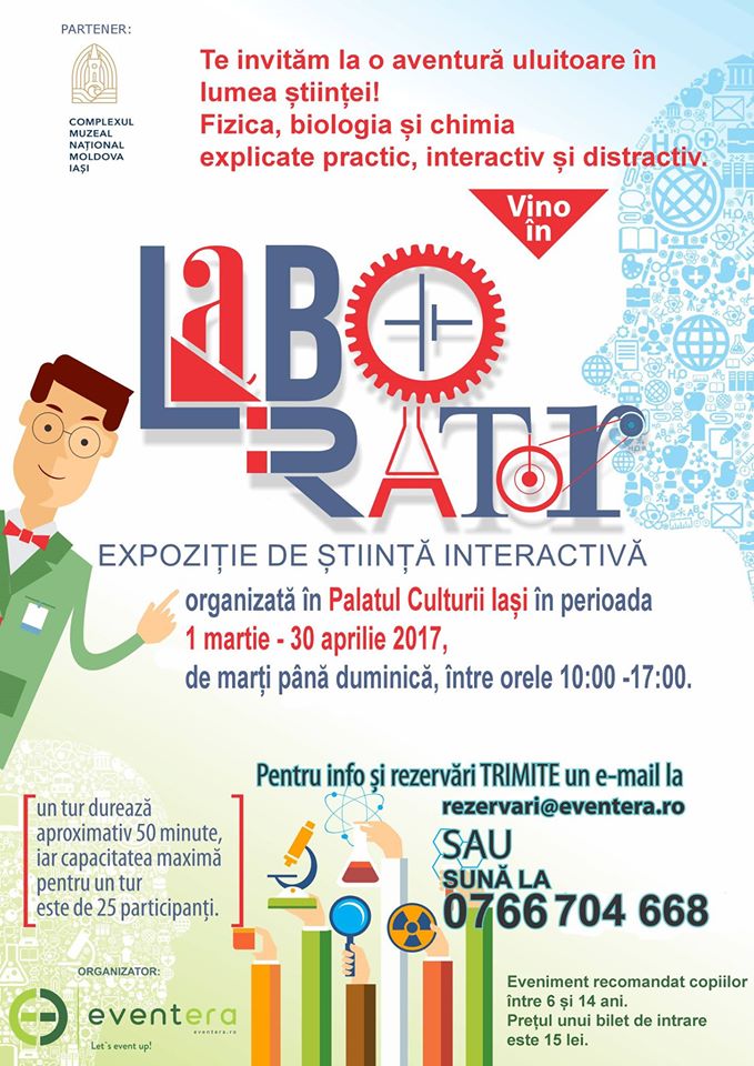 (REPORTAJ) „Laborator” – Expoziție de știință interactivă