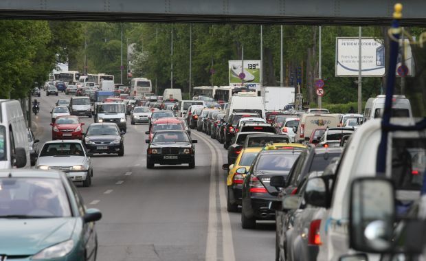 Trafic îngreunat pe E85