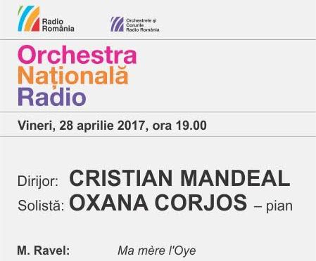 Cristian Mandeal, la pupitrul Orchestrei Naţionale Radio