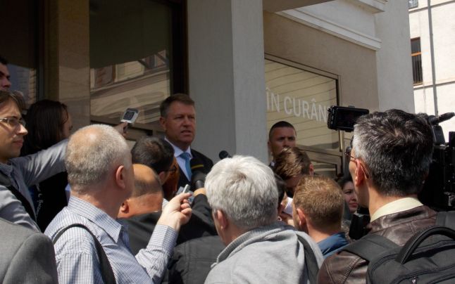 Suceava: Klaus Iohannis, ‘surprins neplăcut’ de decizia Comisiei juridice a Senatului în privinţa legii graţierii