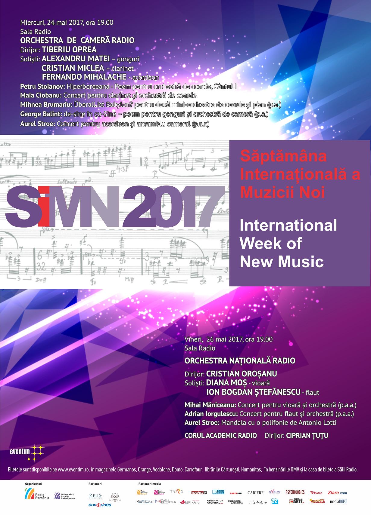 Afis Orchestrele Radio Simn 2017