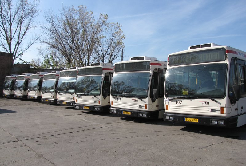 Vaslui: Opt autobuze hibrid pentru transportul public de călători au fost puse în circulaţie