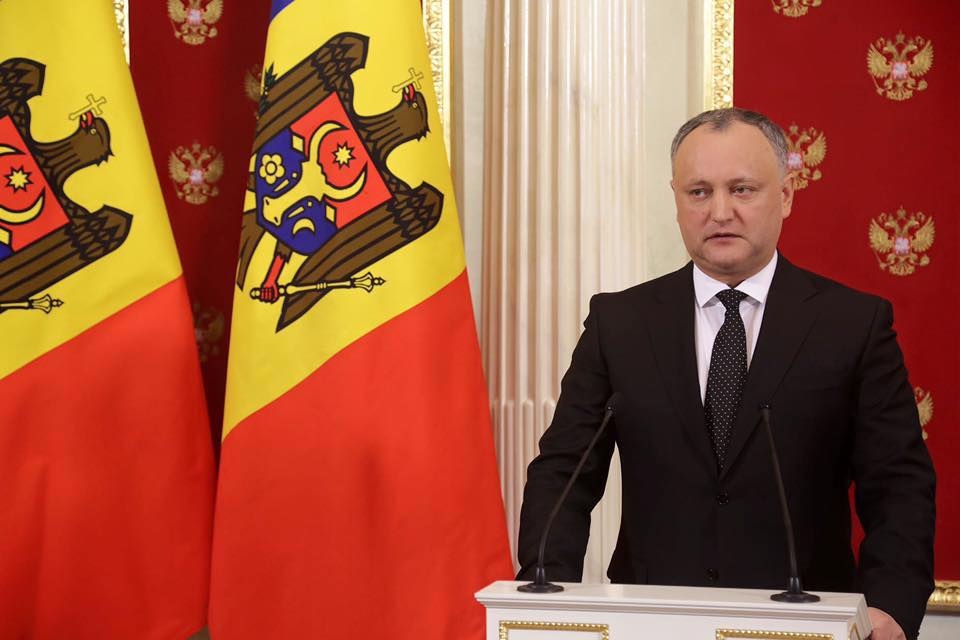 Igor Dodon, Președintele Mancurt