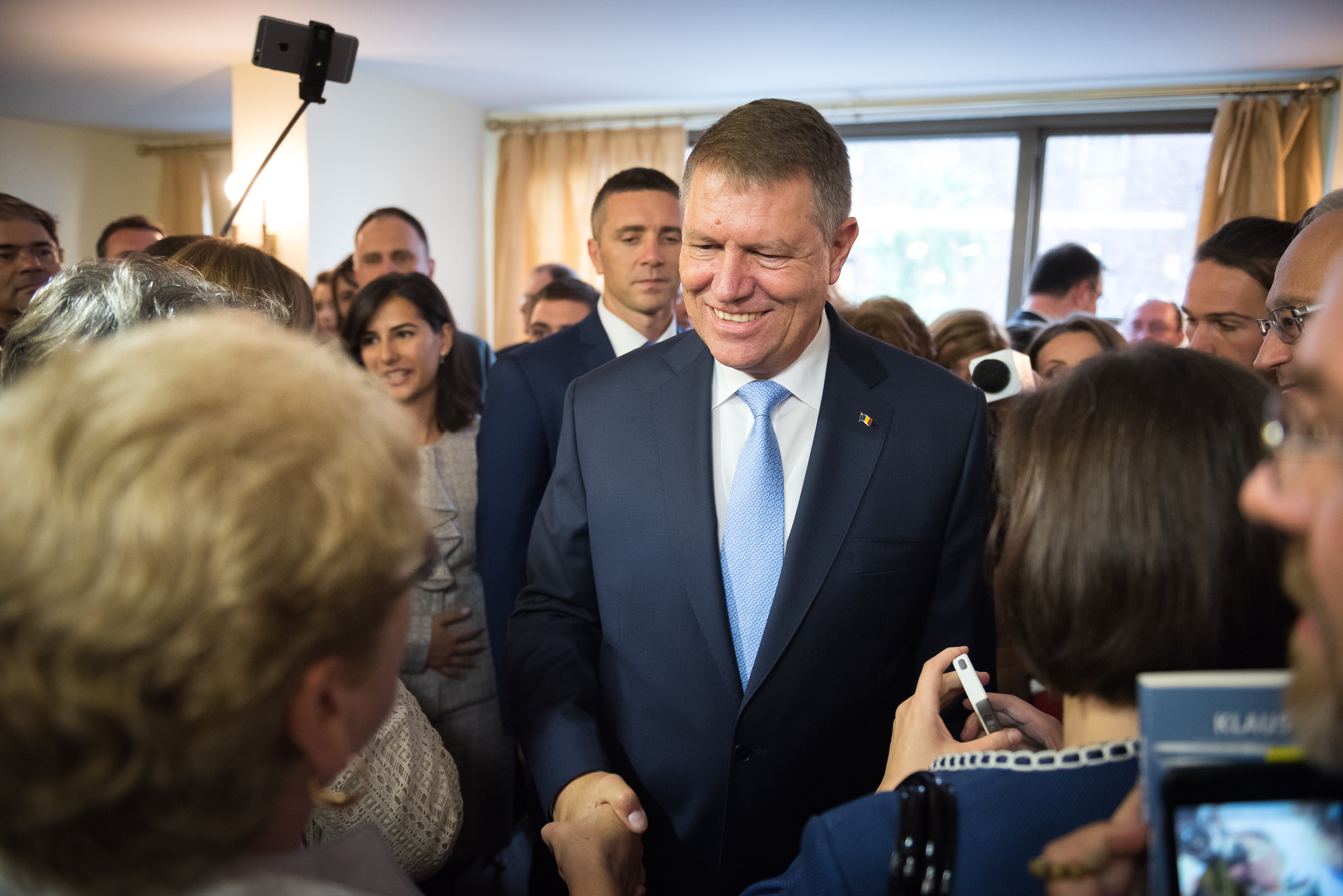 Președintele Iohannis s-a întâlnit cu membri ai comunității românilor din SUA