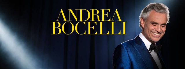 Andrea Bocelli se întoarce la București