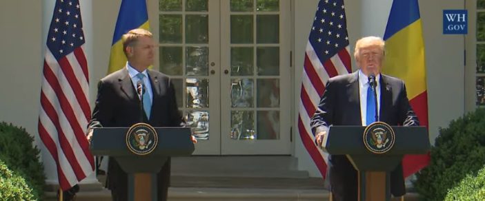 Klaus Iohannis a ridicat problema vizelor pentru SUA în discuţia cu Donald Trump