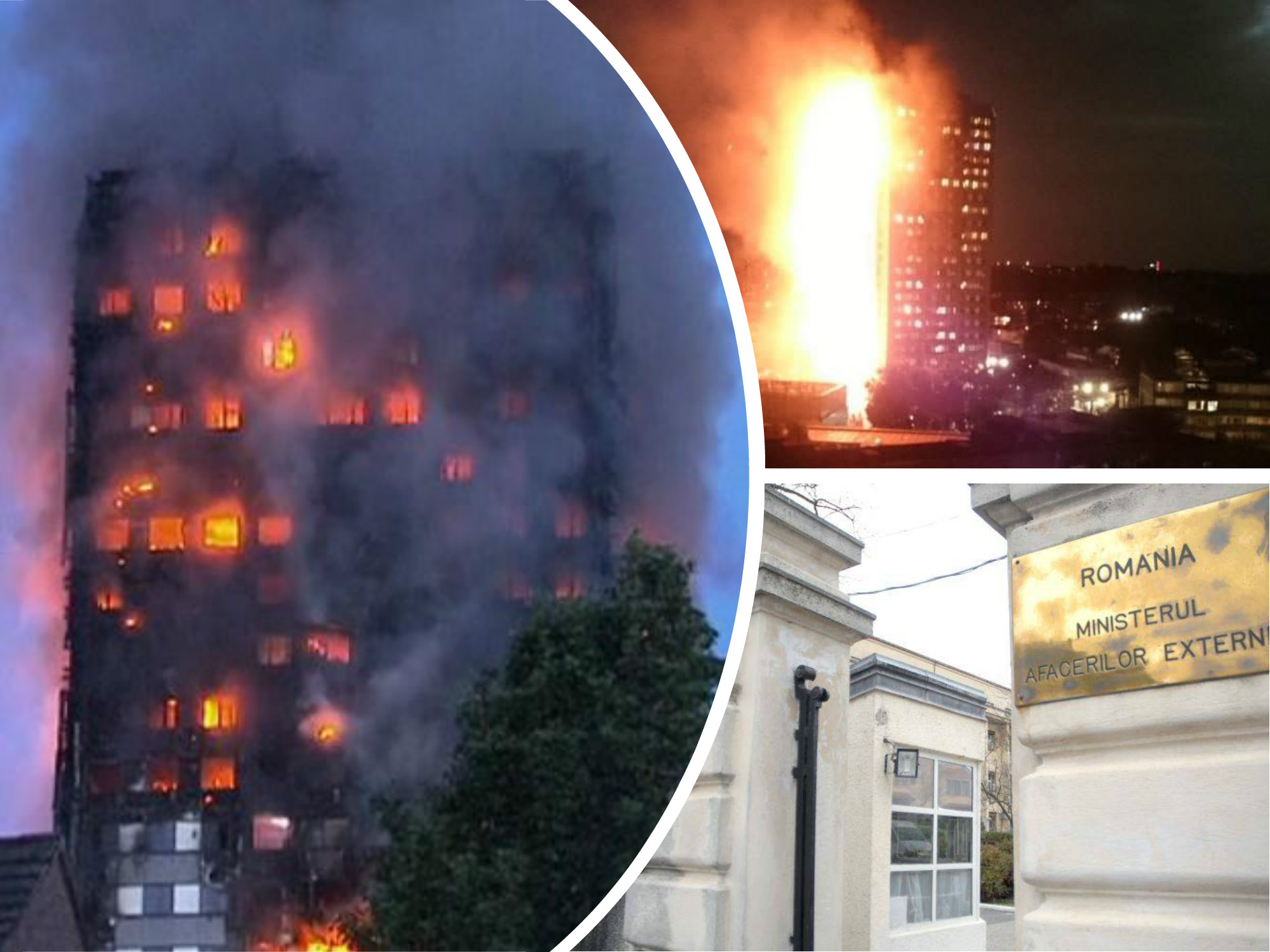 MAE: Ambasada României în Marea Britanie verifică dacă au fost cetăţeni români afectaţi de incendiul de la Londra