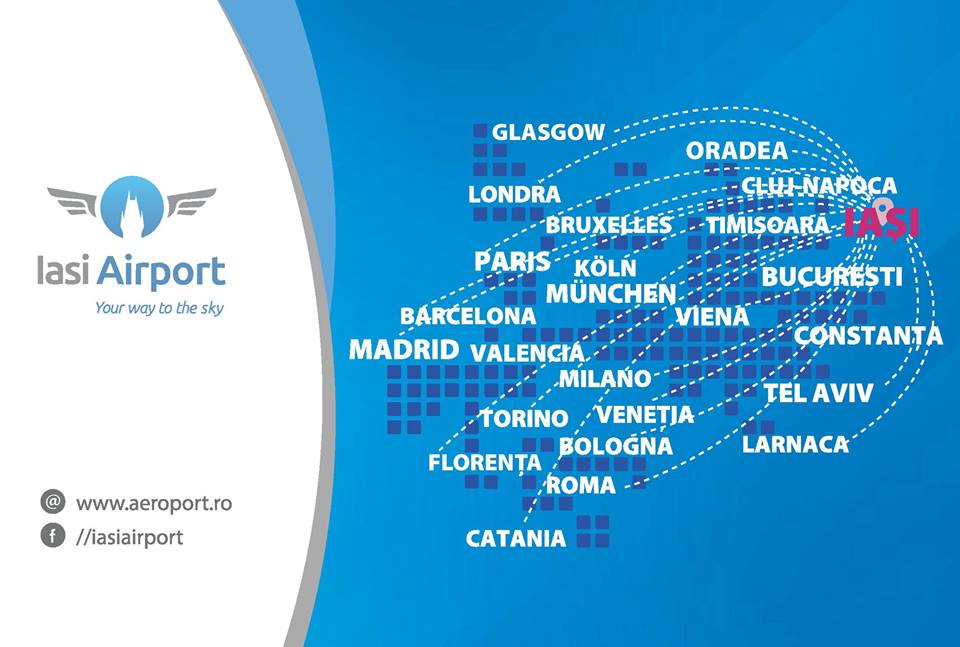 rute de la IASI Airport