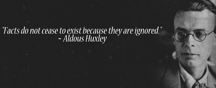 Aldous Huxley… Cum să pui cititorul pe gânduri…