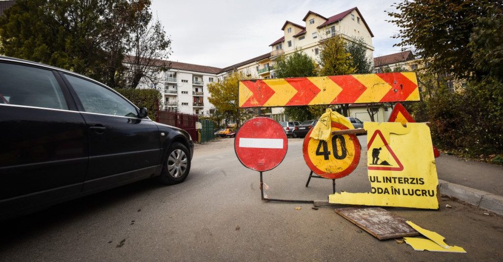 Iaşi: Lucrări de asfaltare pe strada Gh. Săulescu. Circulaţia va fi închisă