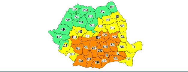 meteo 3 iulie 2017