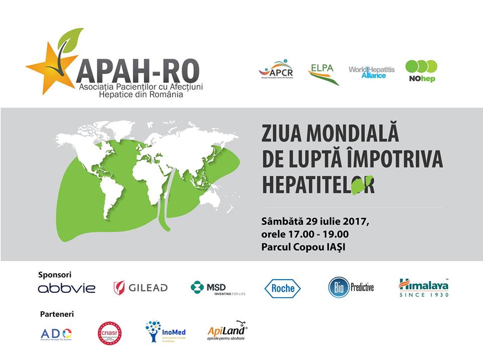 Iași- Ziua Mondială de Luptă Împotriva Hepatitelor