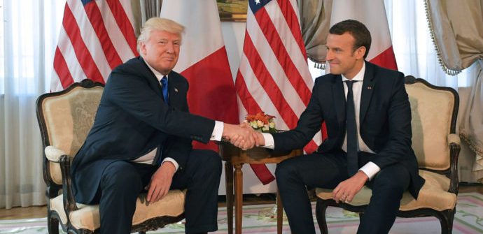 Donald Trump, la Paris pentru prima sa vizită oficială în Franța