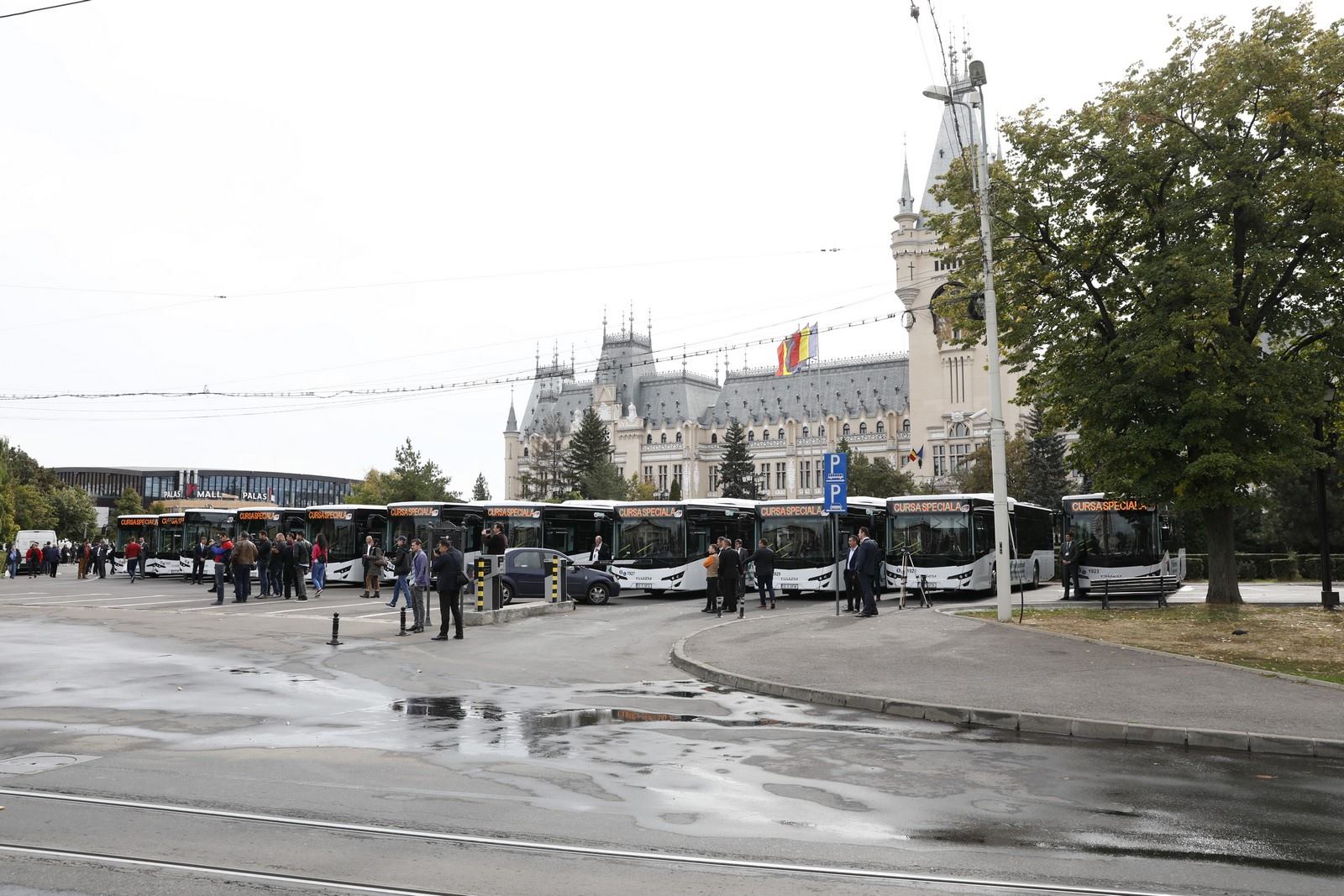 (AUDIO/FOTO) Primele 12 autobuze noi dintr-un lot de 88 au ajuns la Iaşi