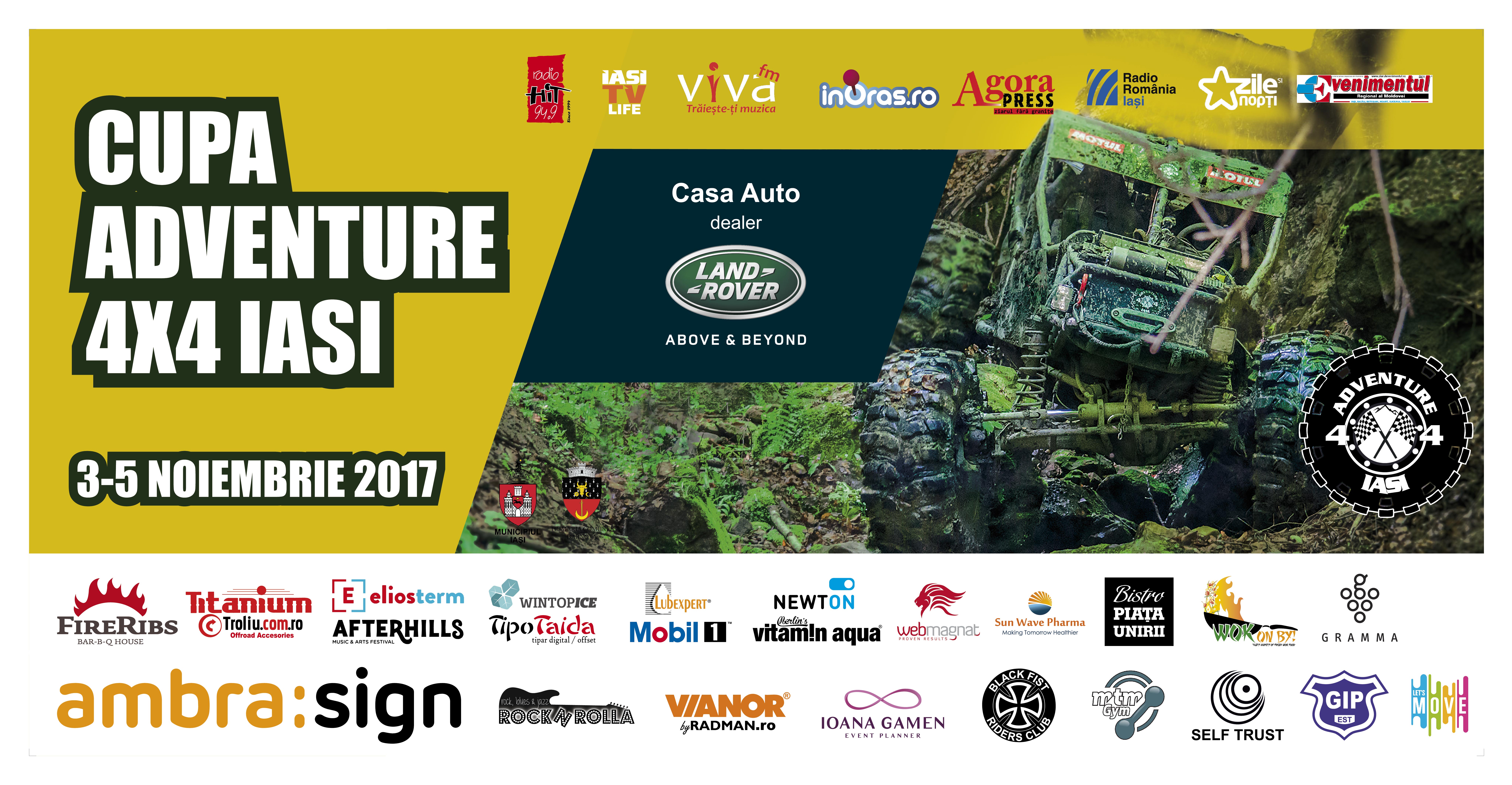 Motoare si adrenalina la Cupa Adventure 4×4 Iași