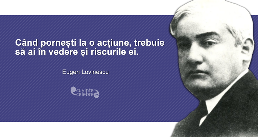 Eugen Lovinescu: „O societate aflată pe povârnișul prefacerilor este, în mod fatal, dizarmonică”