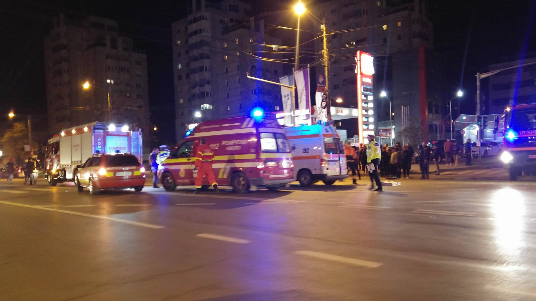 (FOTO) IAȘI: Grav ACCIDENT rutier în Păcurari, la Moara de Foc