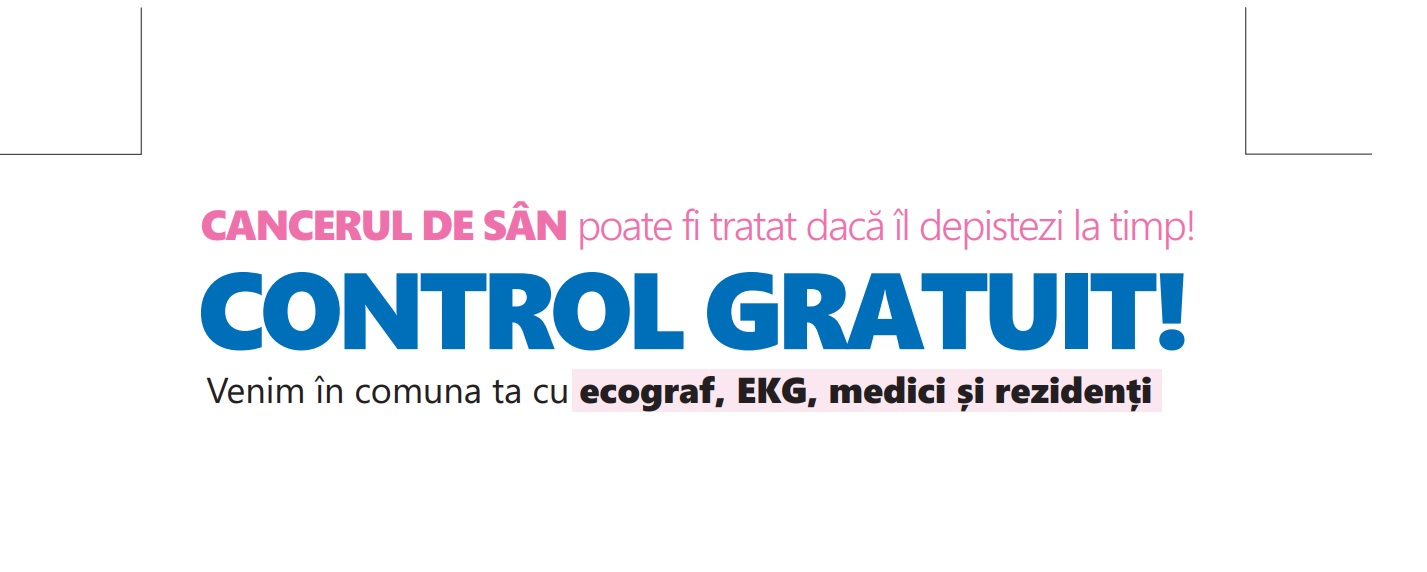 „NU AM FĂCUT DESTUL” – Campanie de prevenţie a cancerului de sân în județele Moldovei