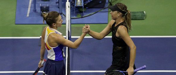 Simona Halep a învins-o în premieră pe Maria Șarapova și s-a calificat în sferturi la Beijing (WTA)