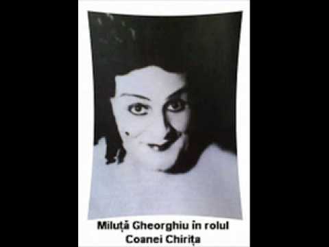 Despre Miluță Gheorghiu, c-„Așa e lumea, o comedie”…