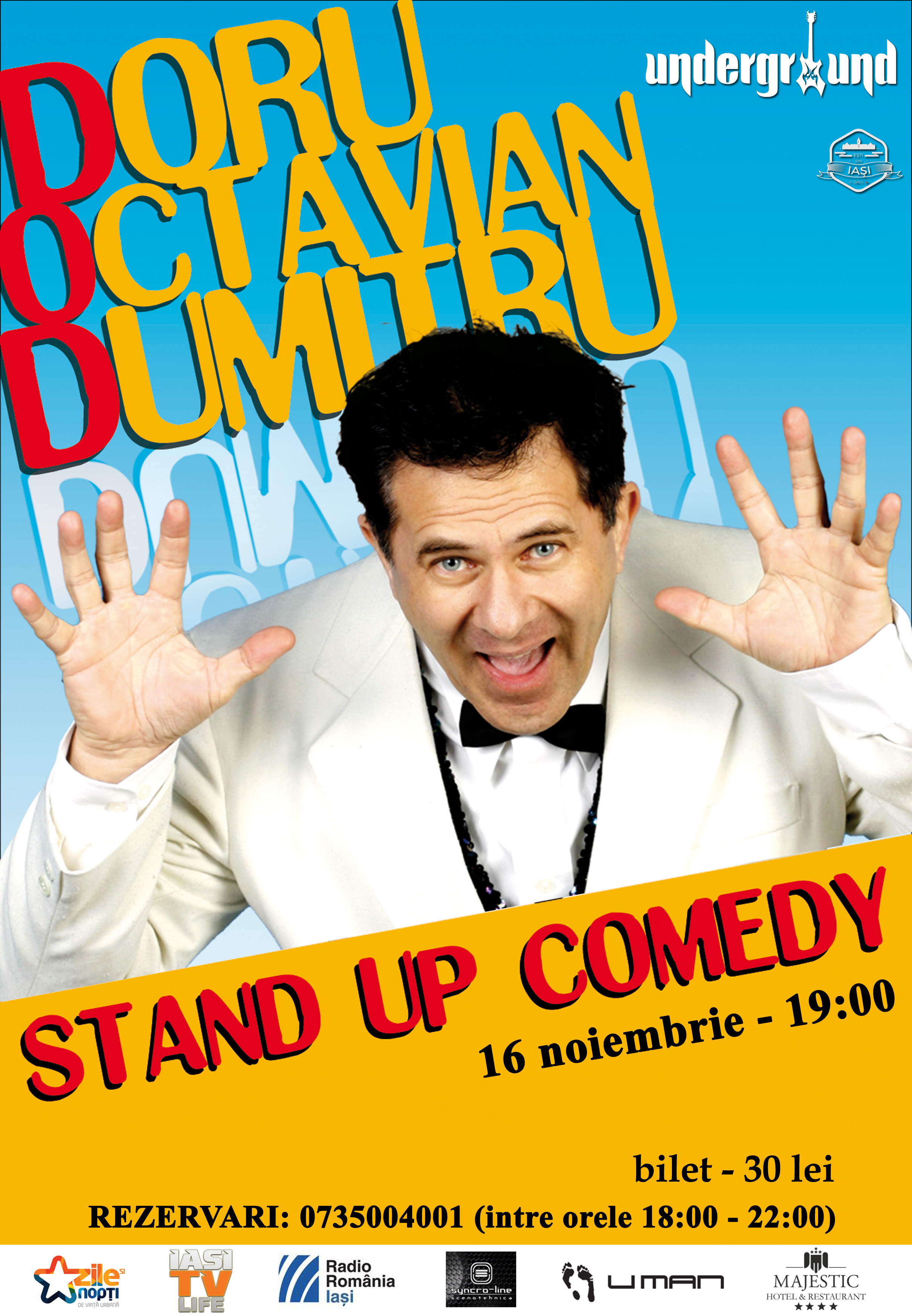 Doru Octavian Dumitru – Stand Up Comedy @Underground