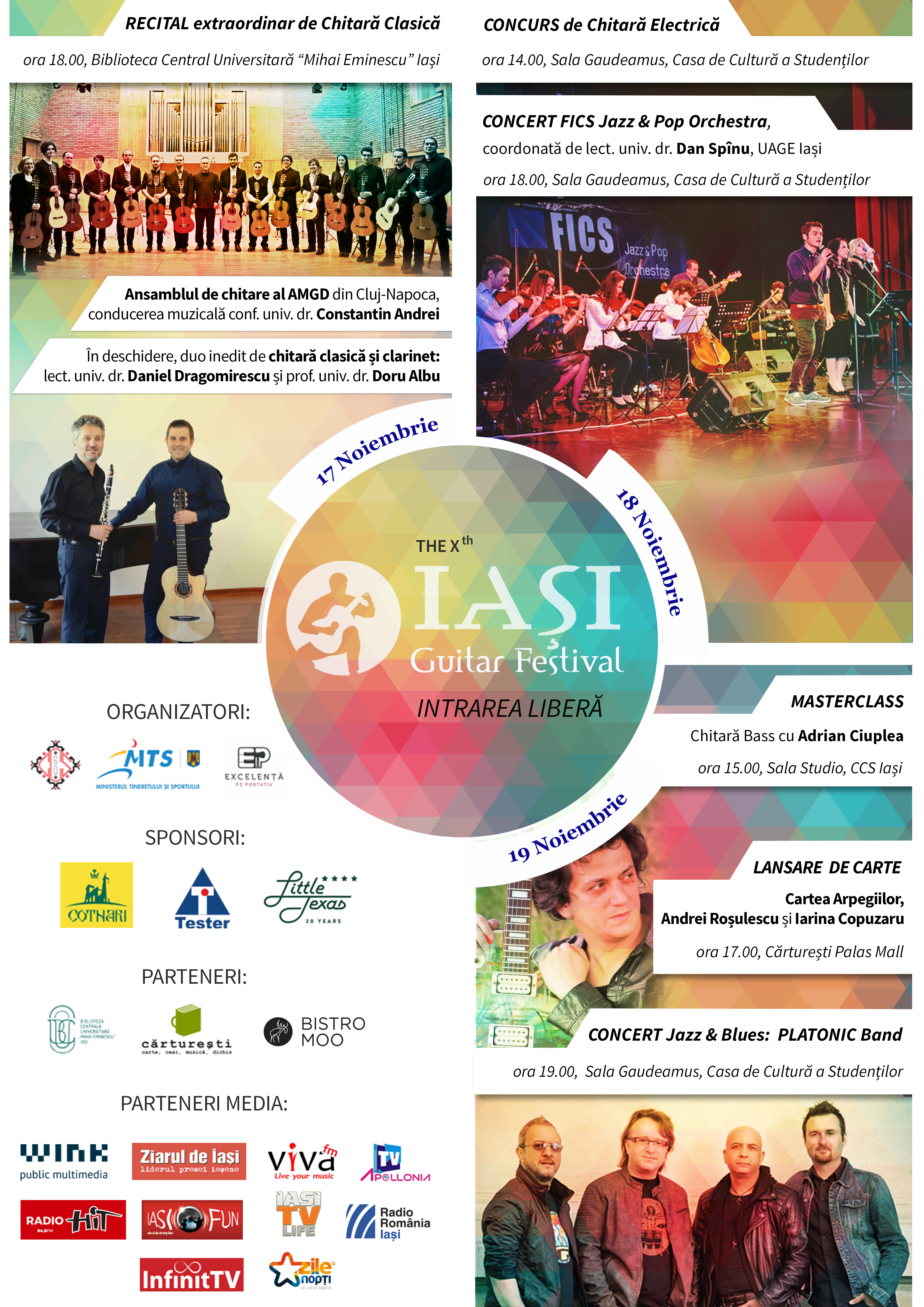 IAȘI Guitar Festival, trei zile de ediție aniversară