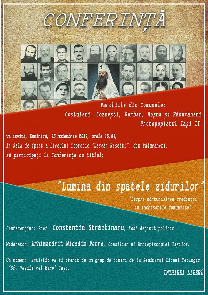 Conferința „Lumina din spatele zidurilor”