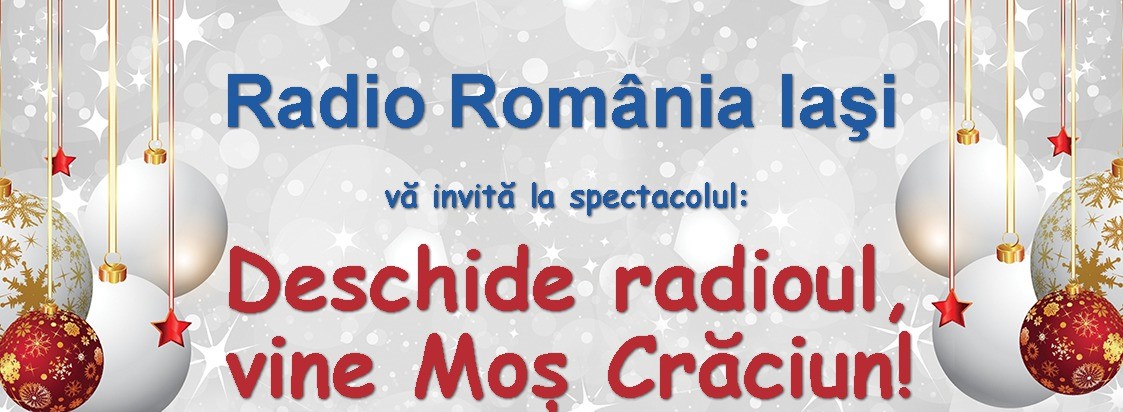 18 decembrie, ora 18.00: Deschide radioul, vine Moș Crăciun!