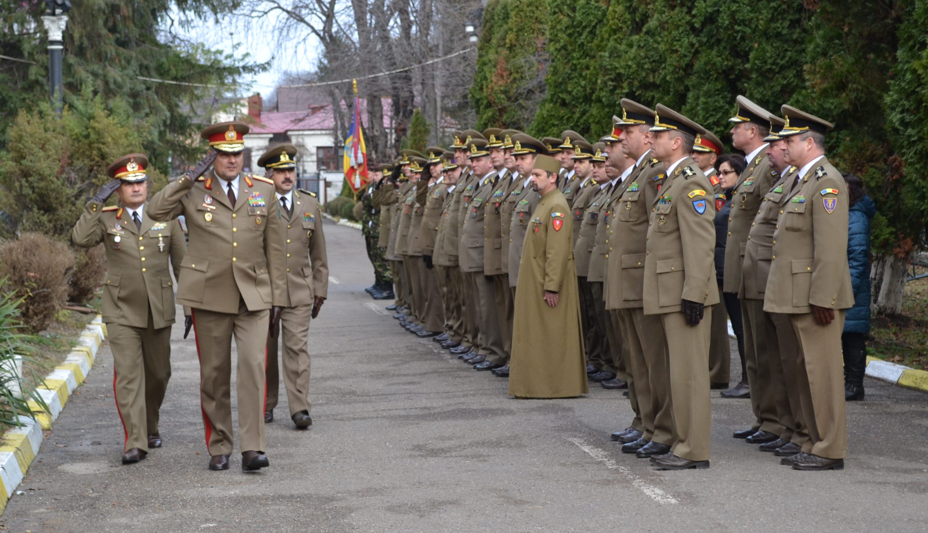 Astăzi a avut loc ceremonia de înaintare în grad a comandantului Brigăzii 15 Mecanizate Podu Înalt de la Iaşi