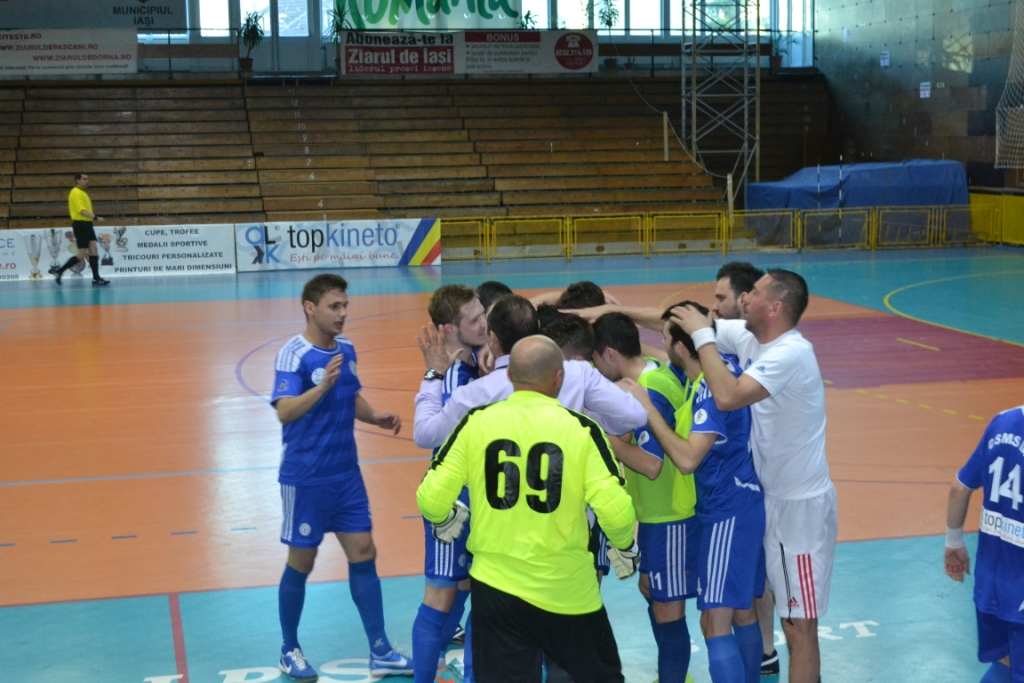 Futsal, Liga I: Meciuri importante pentru CSM Poli Iași