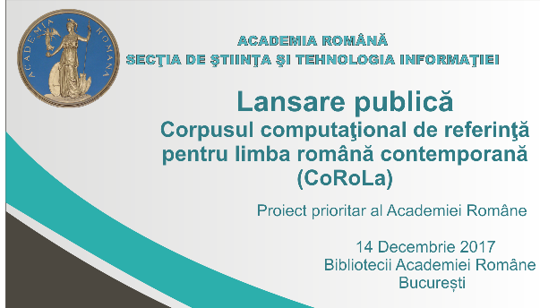 O resursă online pentru studiul și învățarea limbii române