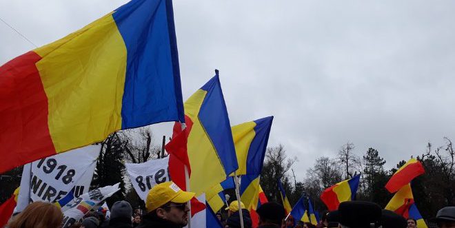 La Chişinău, în Republica Moldova, a avut loc Marşul Unirii