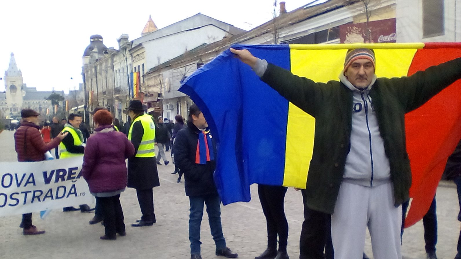 Iași: Protest față de tergiversarea proiectului autostrăzii Ungheni-Iași-Târgu Mureș