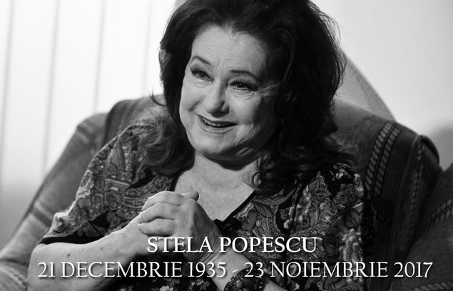 Stela Popescu, „doamna teatrului de revistă”…