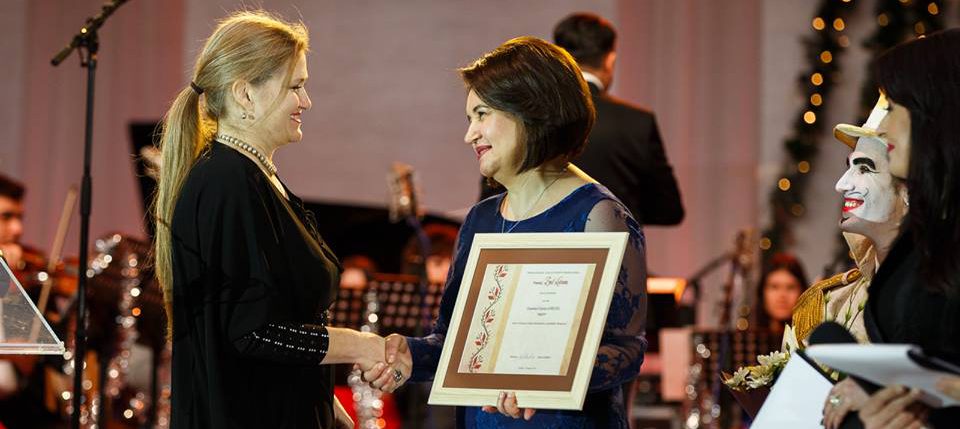 Chişinău: Gala Premiilor anuale în domeniul culturii. Distincţie reprezentativă pentru regizorul ieşean Violeta Gorgos