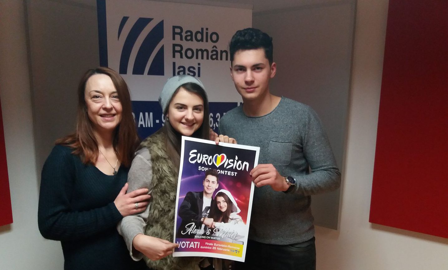 Ieşenii, Alexia şi Matei, în finala Eurovision din această seară!