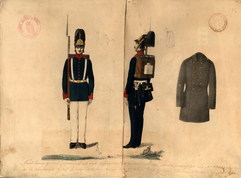 Soldat de infanterie moldoveana md. 1854