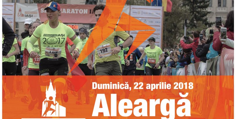 Iași- Alergătorii ediției Semimaraton Iași 2018 vor transforma kilometri în educație