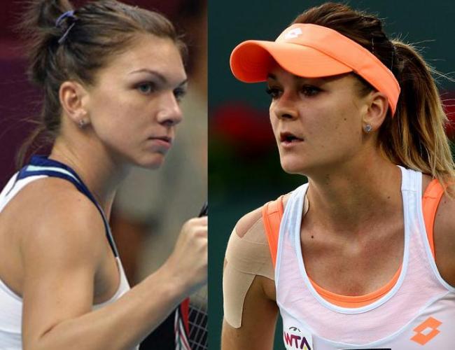 Simona Halep vs Agnieszka Radwanska 6-3; 2-6; 3-6