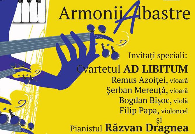 Armonii albastre – Eveniment caritabil în beneficiul tinerilor și copiilor cu autism