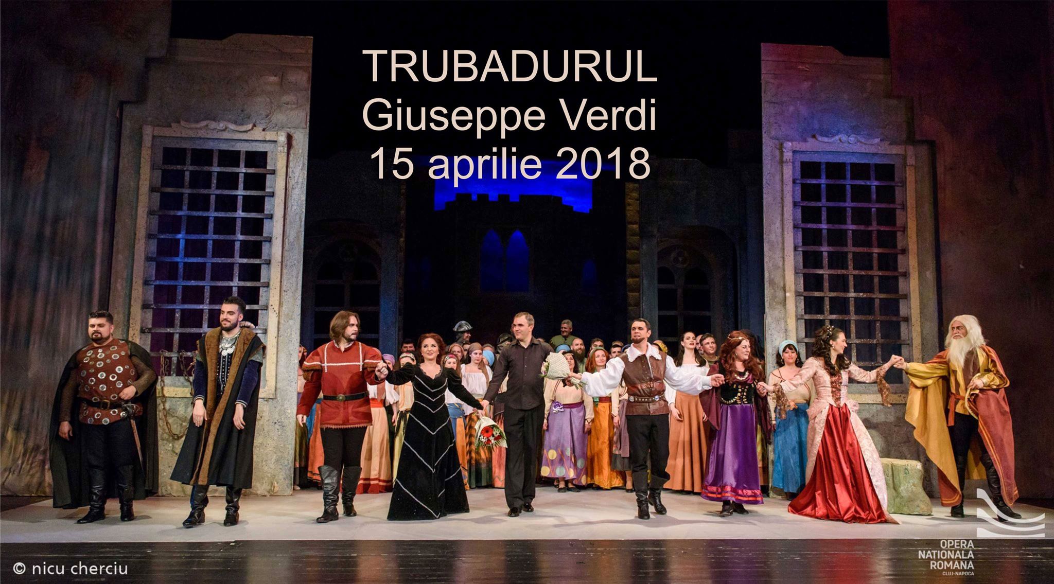 Spectacol Trubadurul cu două glorii ale scenei ieşene la Opera Română din Cluj-Napoca şi Vasile Spătărelu 80, la Univers Muzical cu Daniela Vlad