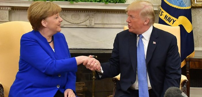 Întâlnire Trump-Merkel la Washington