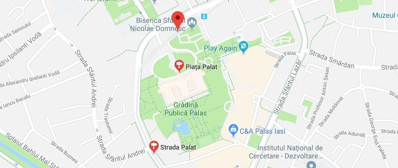 ATENŢIE! Se închide circulaţia rutieră pe strada Piaţa Palat din municipiul Iaşi