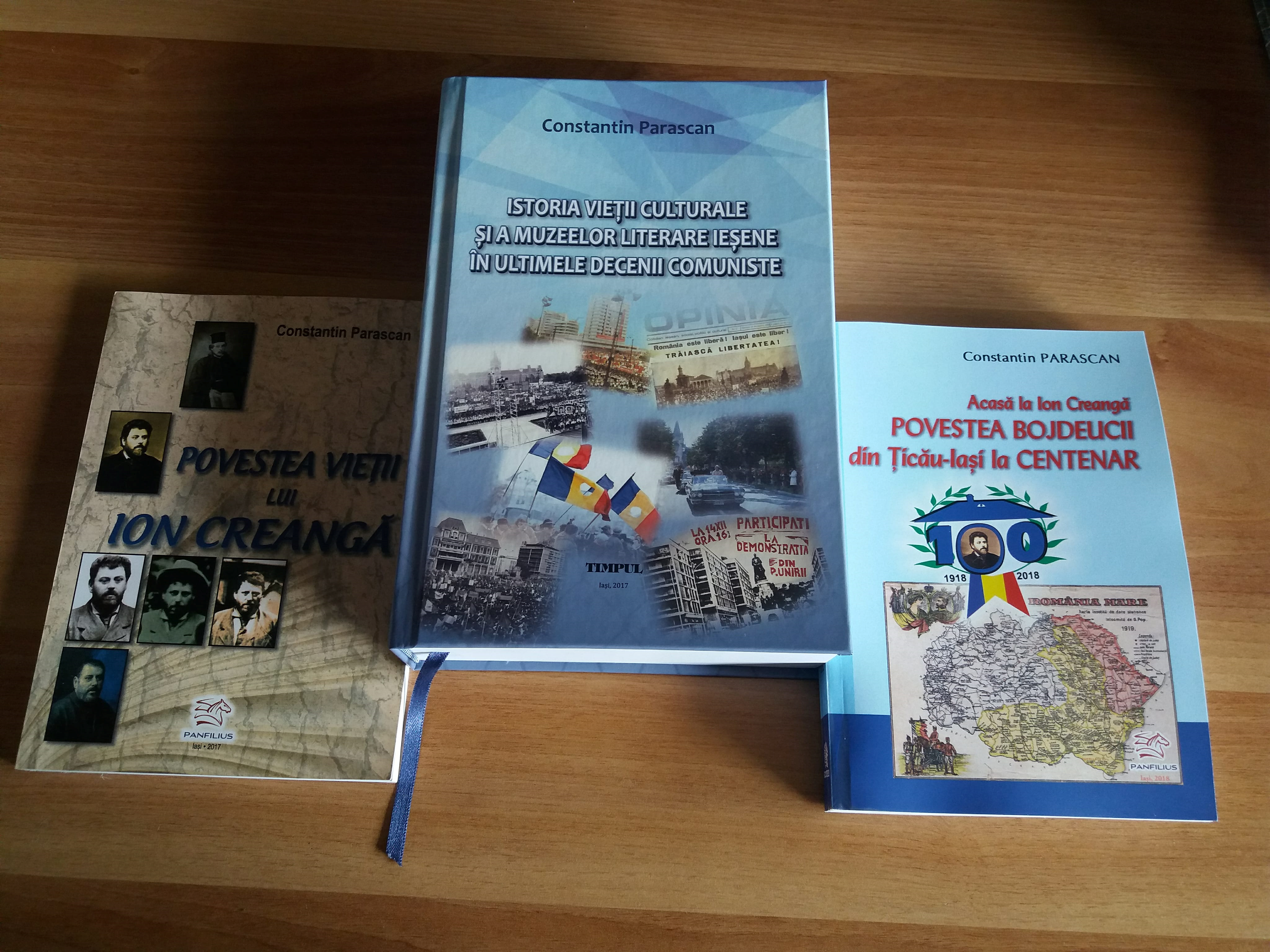 Simpozionul „România și Bojdeuca din Țicău la Centenar”; Constantin Parascan lansează trei cărți…