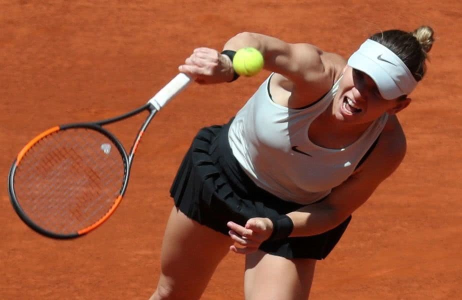 Simona Halep vs Caroline Gracia 6-2; 6-3, în sferturile turneului de la Roma